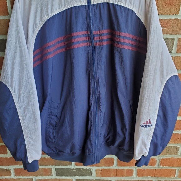 Vintage Adidas Jacket Coat Reversible Womens Size XL 90s - Picture 4 of 15
